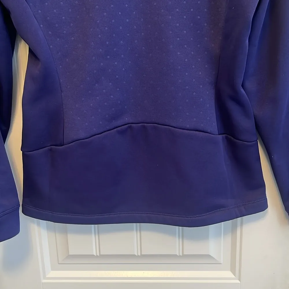 Nike Golf Tour Performance Therma Fit Women’s Purple Zip-Up Jacket Small - Image 3