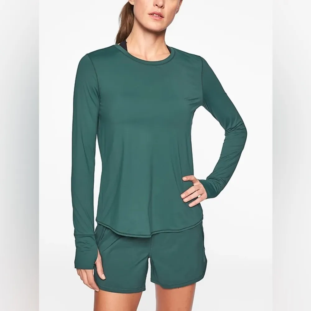 Athleta Sunlover UPF Tulip Back Long Sleeve Top Size Small - Image 7