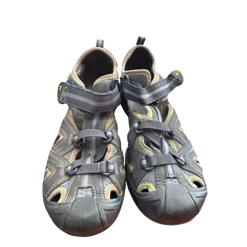 Merrell Womens Hydro leather blue gray Hiking Water Sandals Size 4M SKU 8810 - Image 13