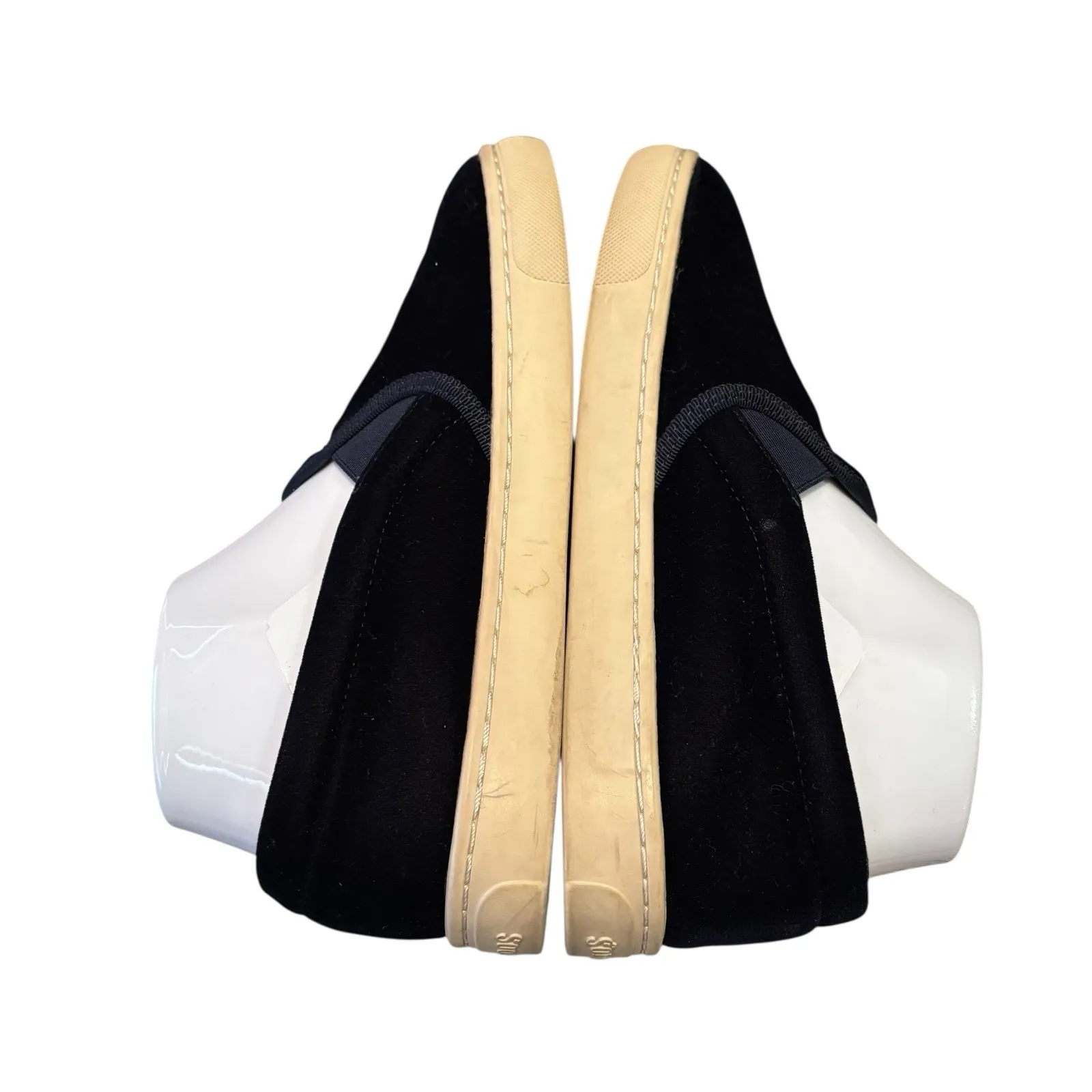 Soludos Blue Velvet Llama Slip On Sneakers US 7.5  EU 38 Casual‎ Shoes - Image 7