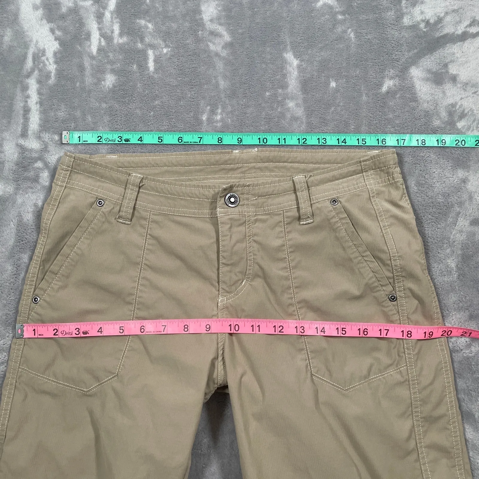 Kuhl Pants 10 Tan Hiking Outdoor Trekking Performance Stretch Travel Activewear - Image 8