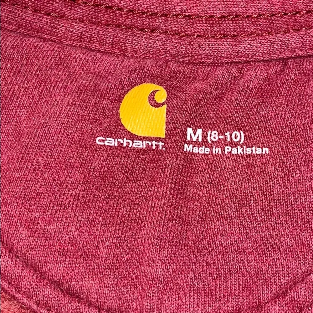 CARHARTT Full Zip Hoodie sz M - Image 3