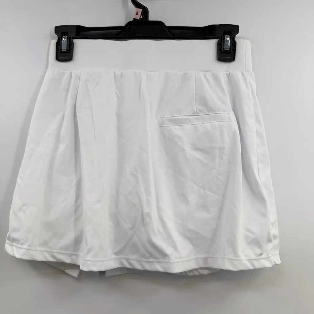 Halara High Waisted Decorative Button Split 2-in-1 Pocket Quick Dry Golf Skirt S - Image 4