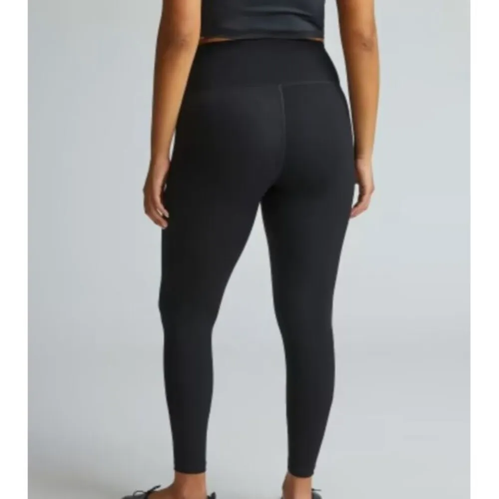 Everlane Womens Pants Black Perform Ankle Leggings Pull On Stretch Size Medium - Image 3