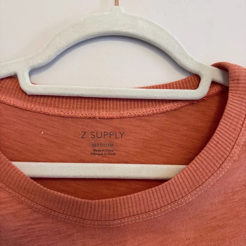 Z Supply Women's Red T-Shirt - Image 4