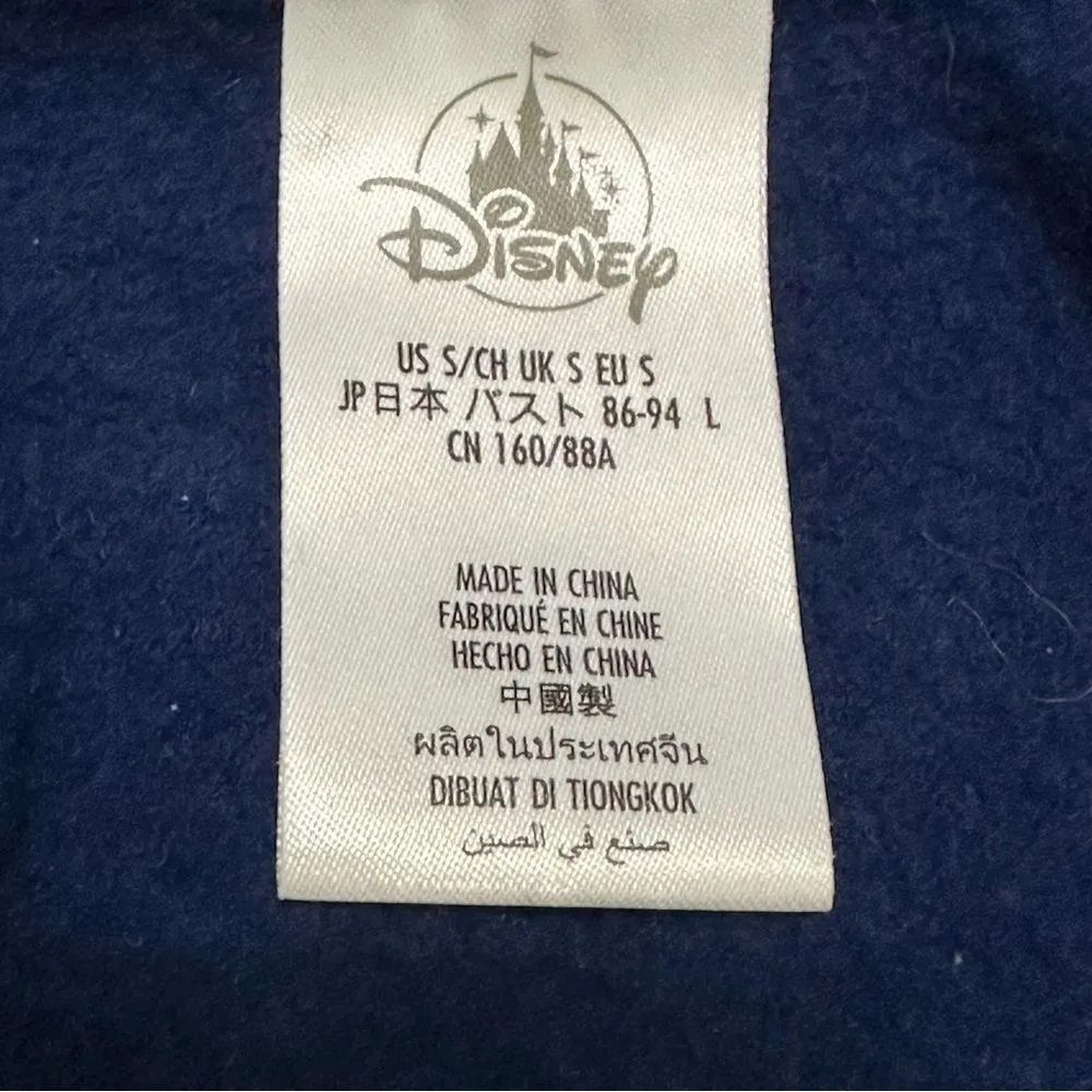 Walt Disney World 50 Anniversary Mickey & Friends Hoodie Jacket S - Image 10