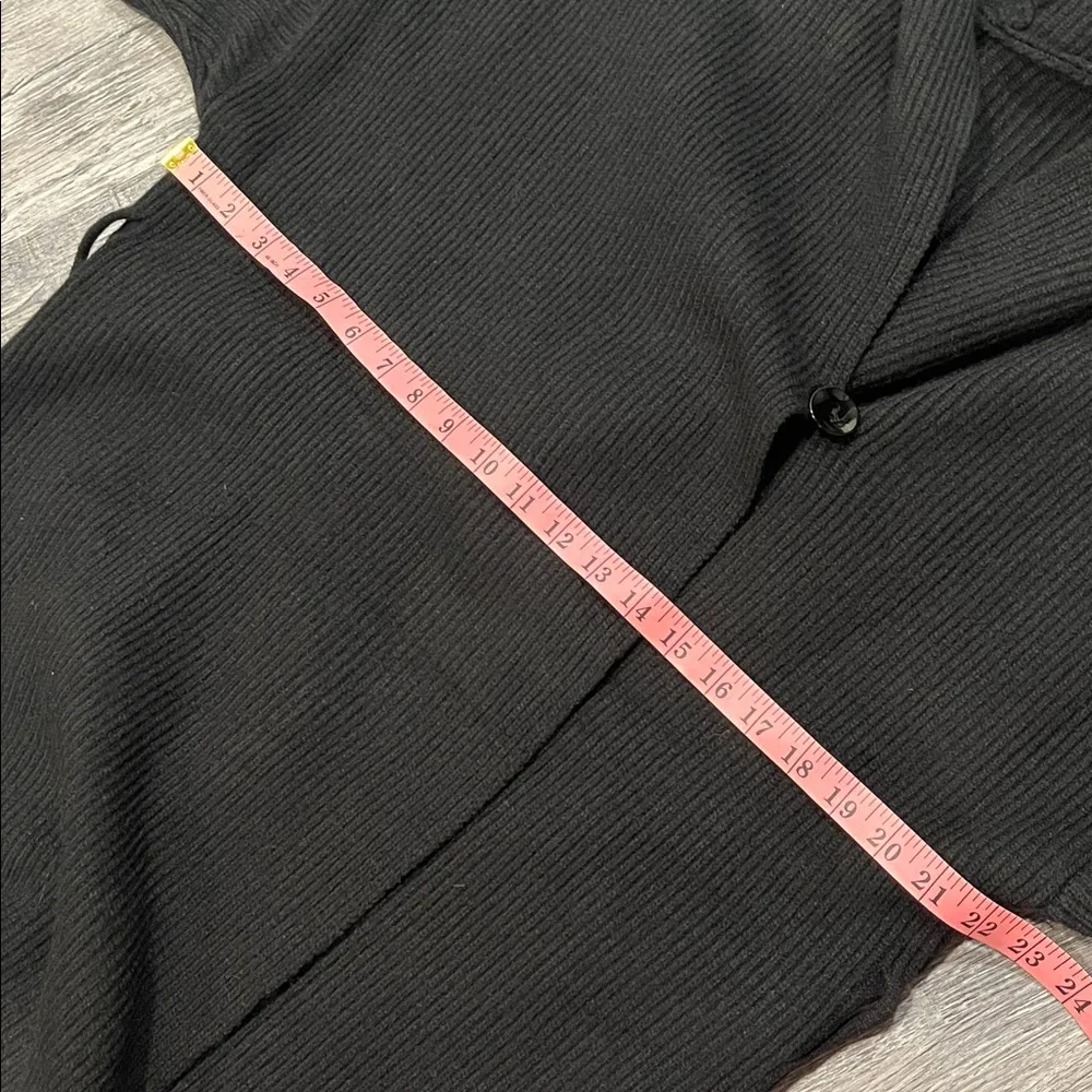 Maxi length cardigans hooded ($139) with belt loops Black Size undefined - Image 5