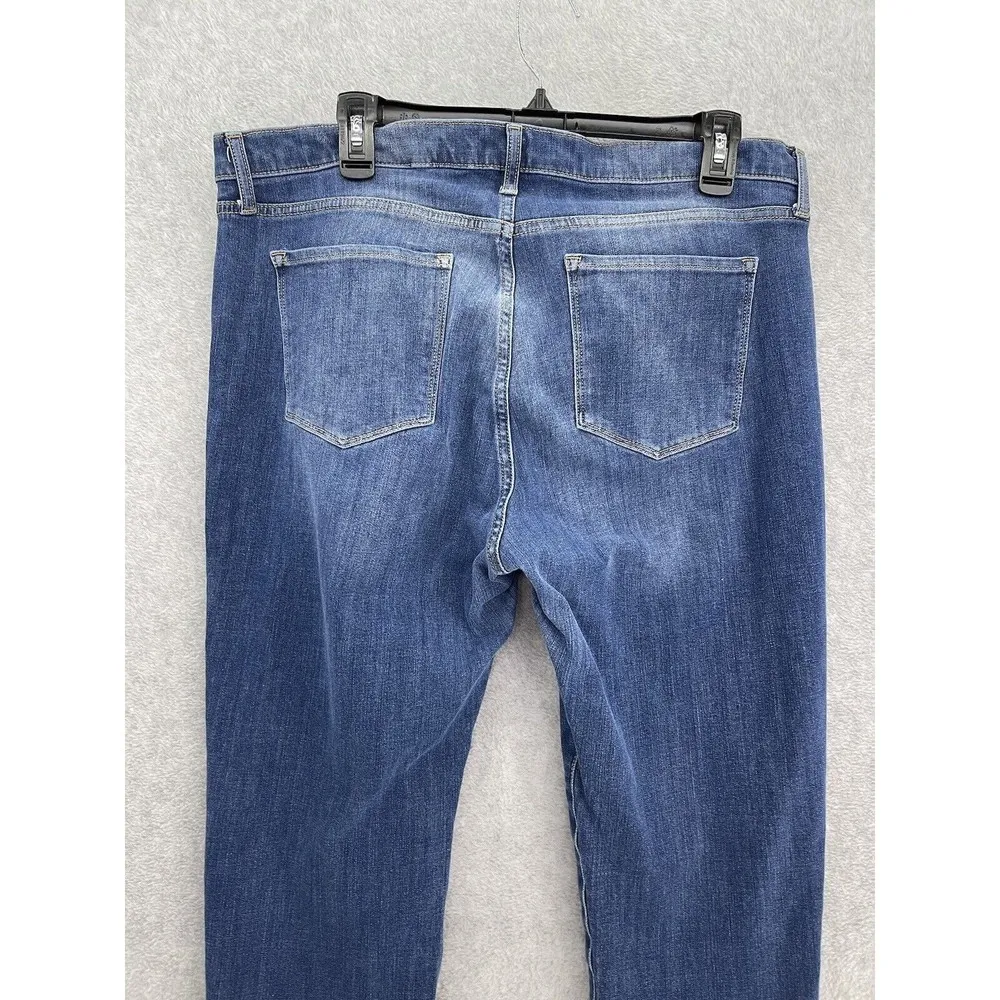 Banana Republic Women's Denim Jeans Medium Wash Skinny Mid Rise Size 33 Regular - Image 5