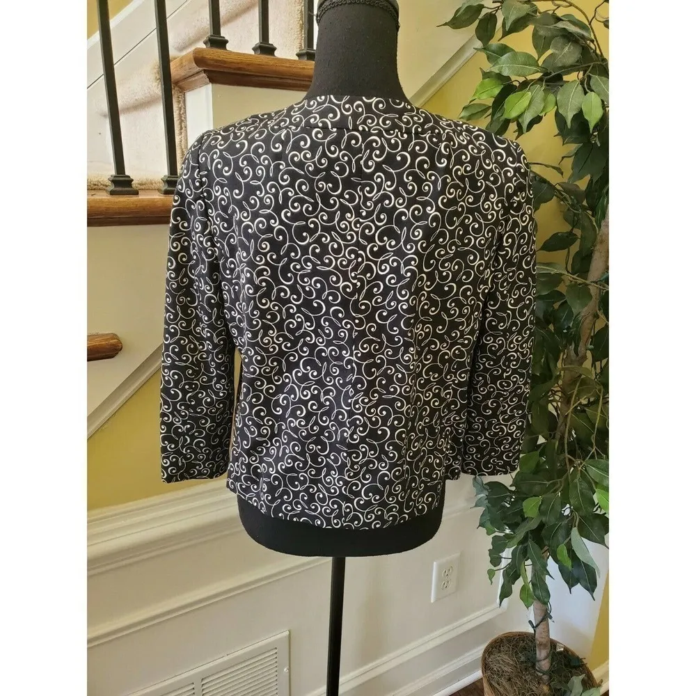 Ann Taylor Loft Cotton Blazer Jacket Size 8P - Image 6