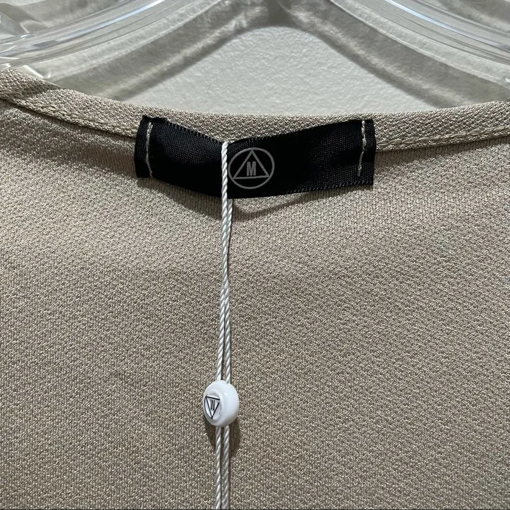 Missguided Crepe Wrap Playsuit Romper Stone Size 6 - Image 8