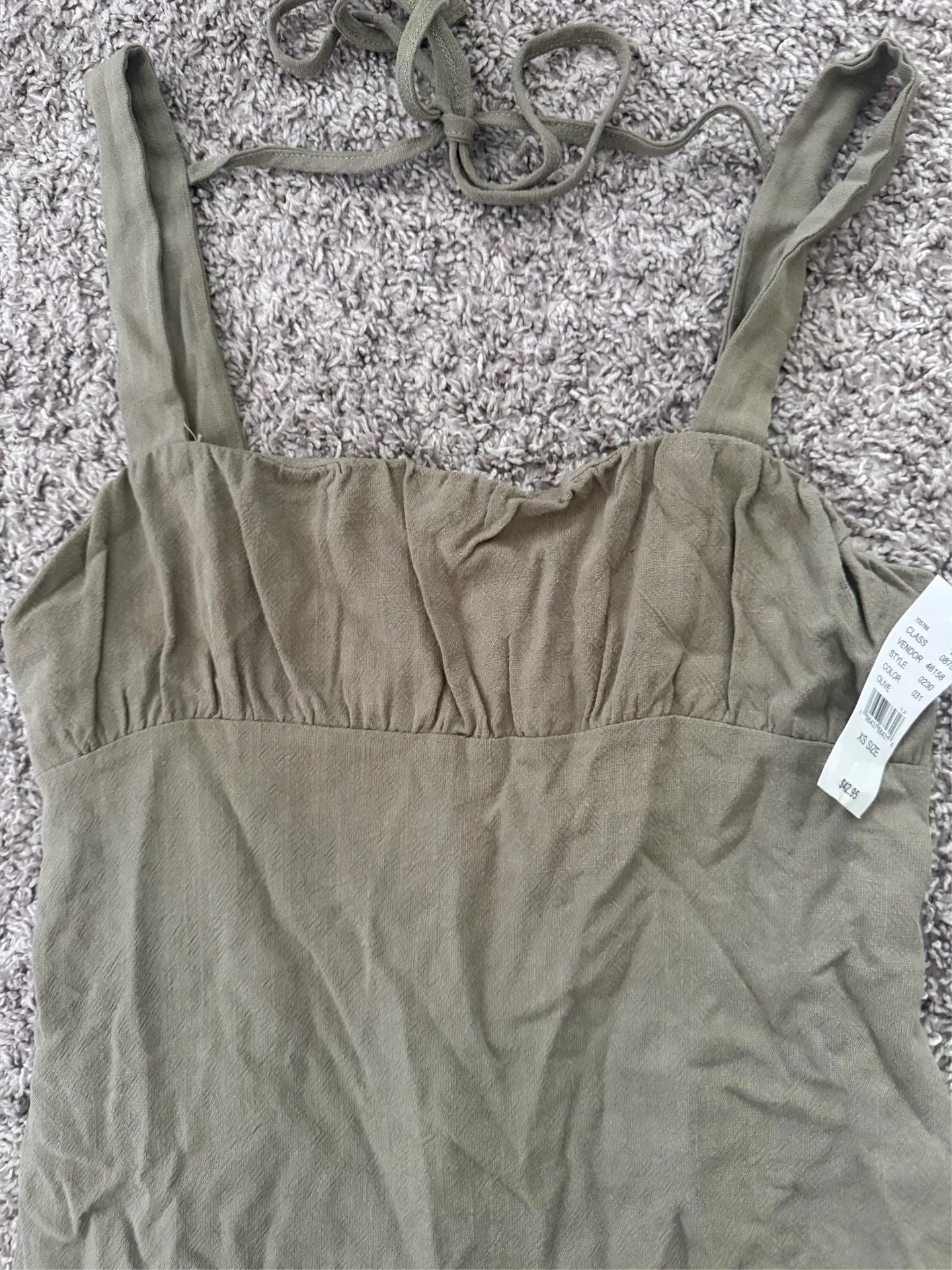 Kendall + Kylie Linen Dress - Image 3