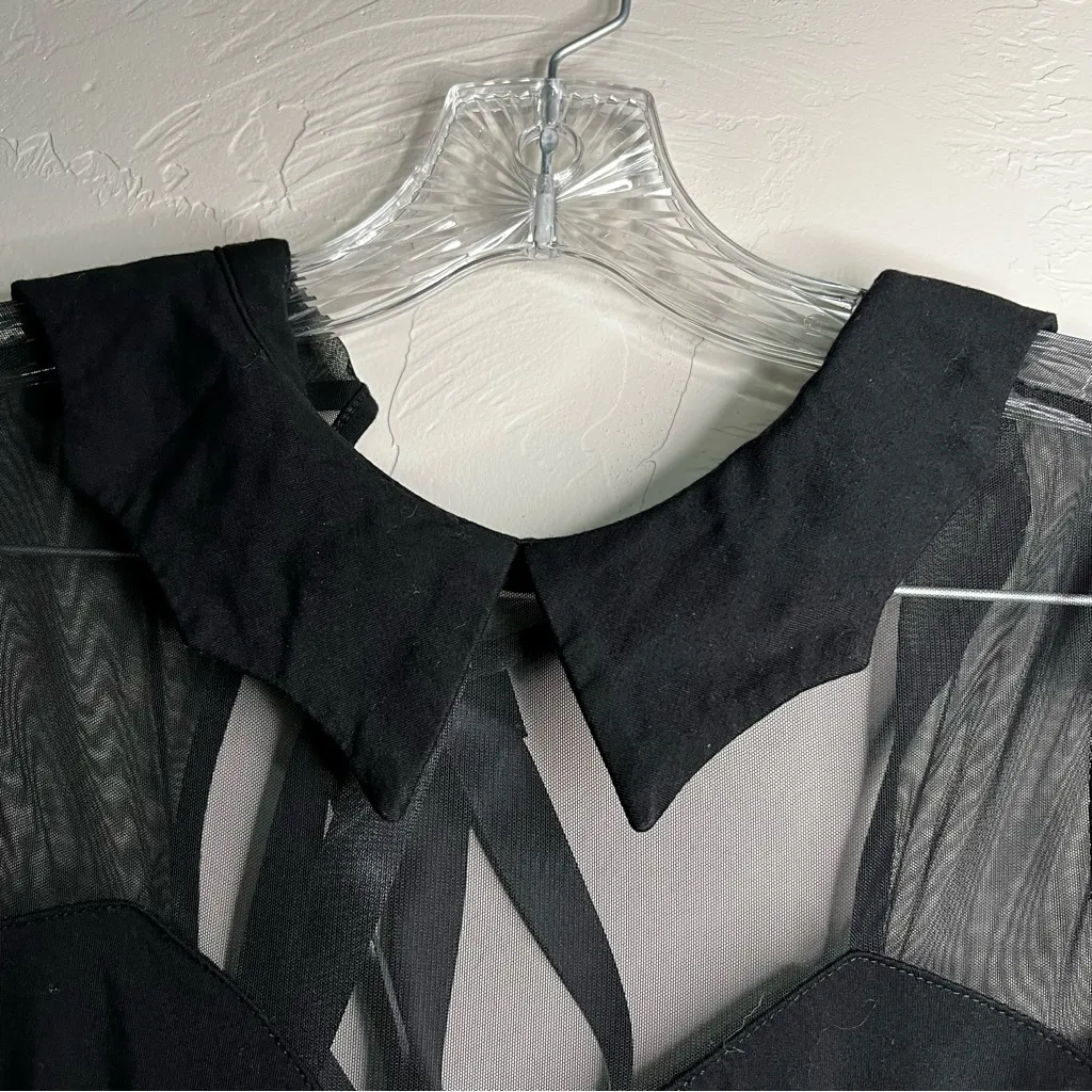 Killstar Vampyra Black Night Creature Gothic Dark Edgy Angel Skater Dress - Image 8