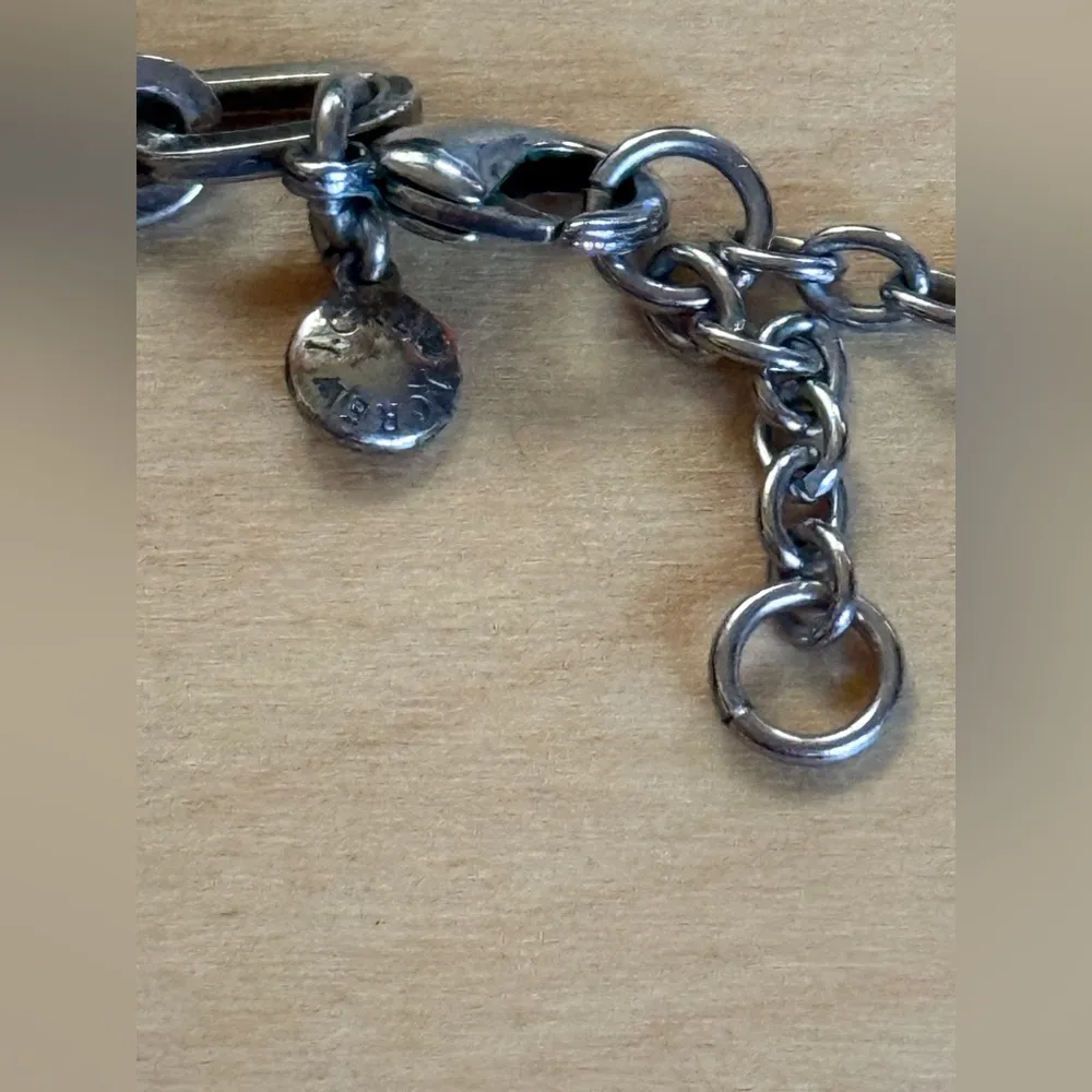 J. CREW Statement Necklace with Blue and Yellow Accents - Image 4