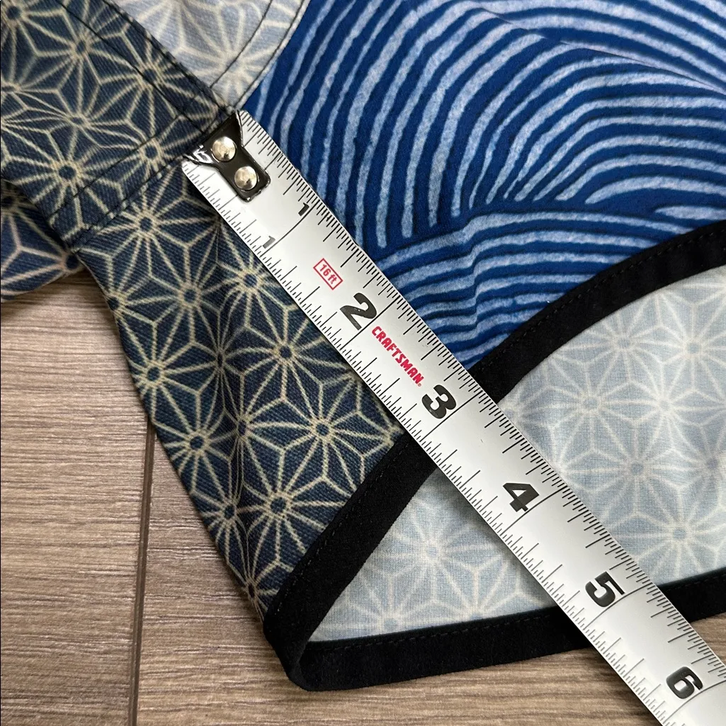 INKnBURN Kraze Performance Lined Running Shorts Blue Denim Pink Size Medium - Image 12