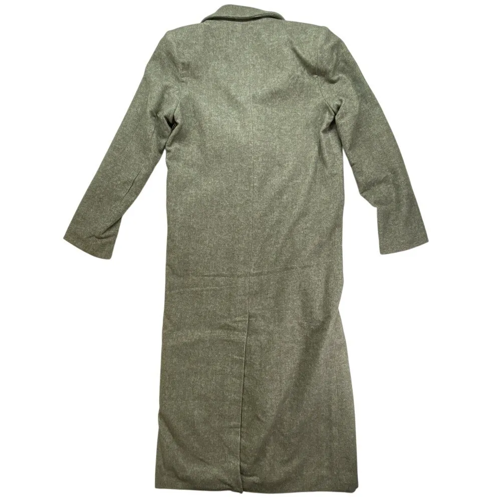 Torn by Ronny Kobo Tyra Coat Womens M wool herringbone‎ old money menswear - Image 9