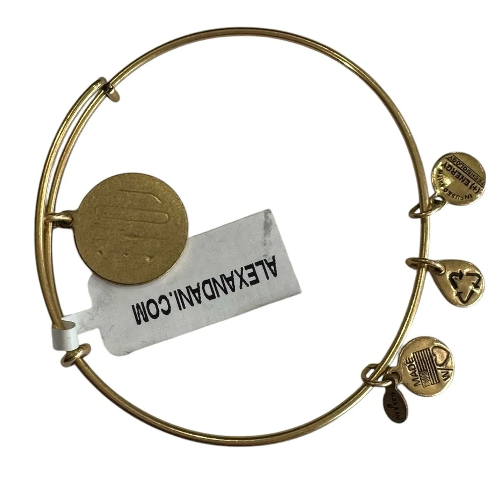 ALEX & ANI Gold Love Bangle Bracelet NEW - Image 6