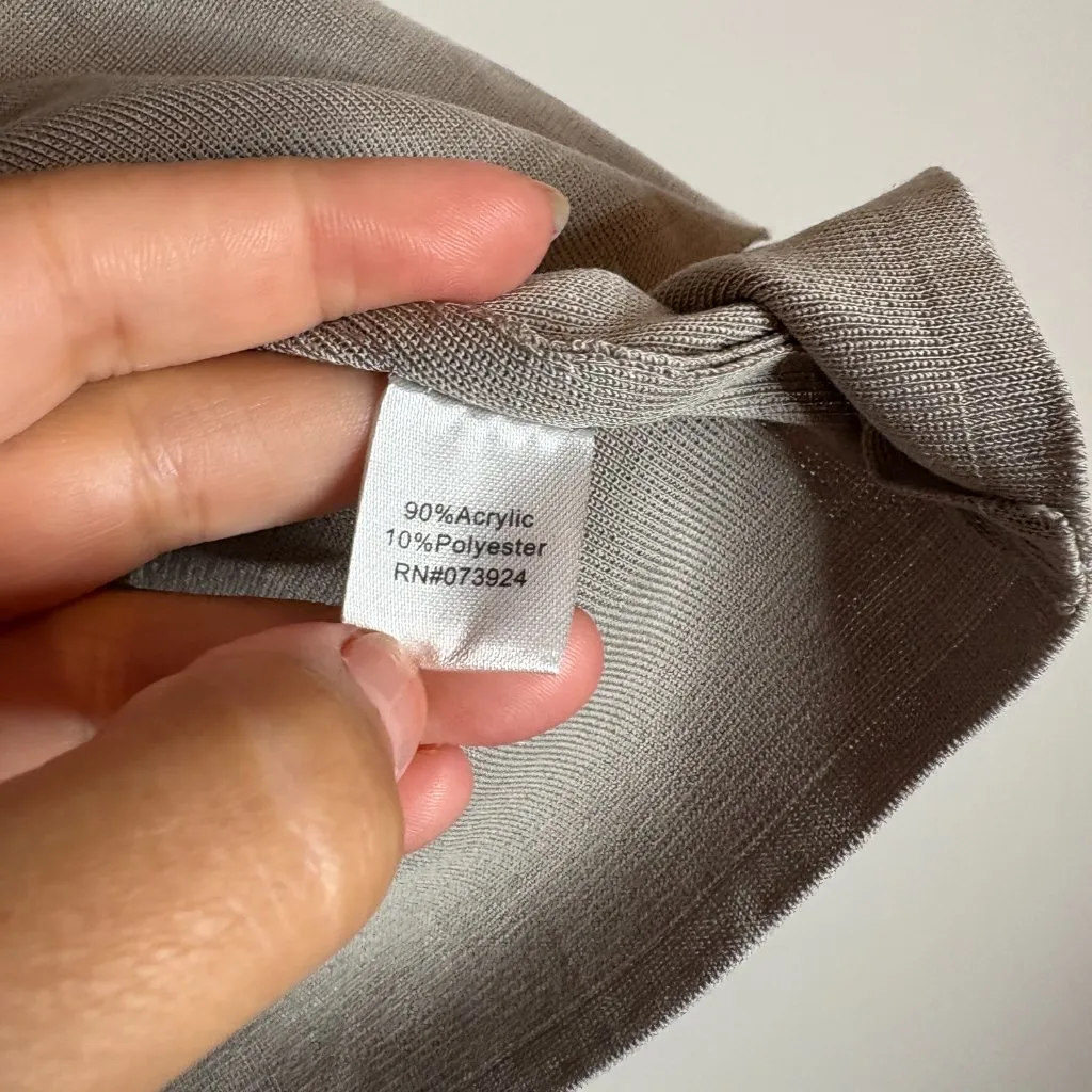 Ming Wang grey sleeveless sweater tank - Image 4