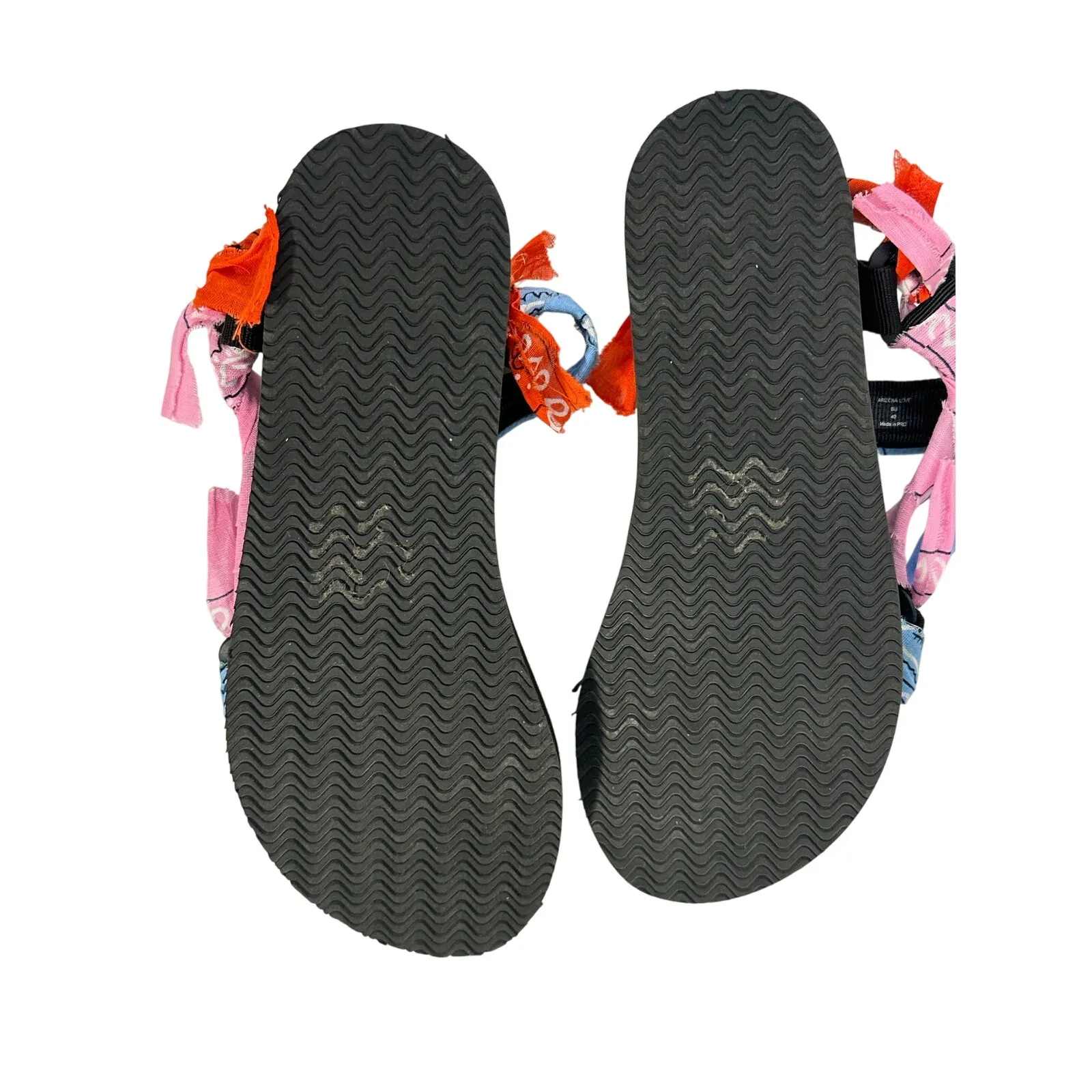 Arizona Love Sandals Trekky Blue Bandanna Sport Sandals size 10 US 40 EU - Image 6