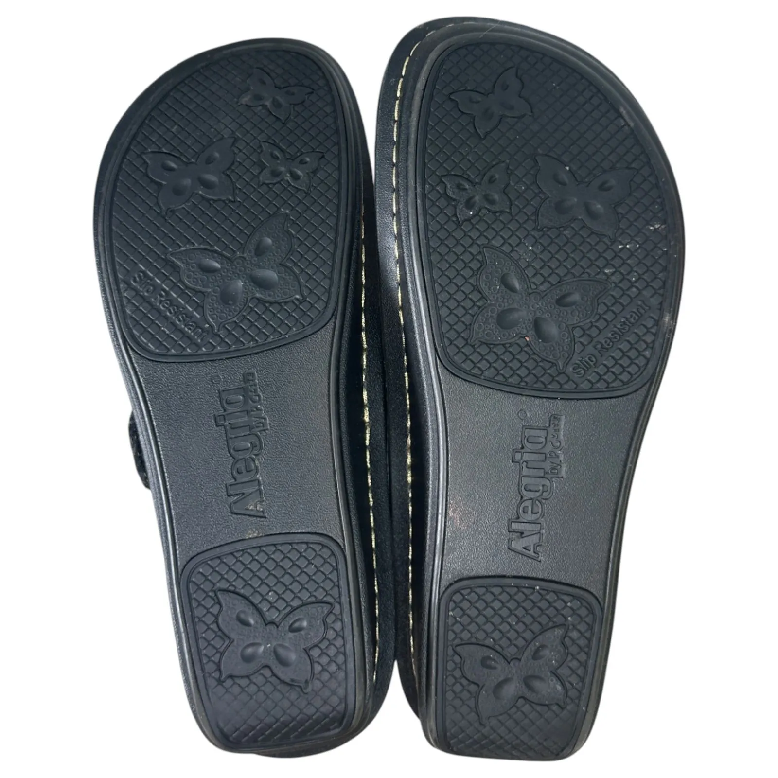 Alegria Carina Flora Floral Leather Sandal Flip Flop Women's Size 38 US 8/8.5 - Image 5