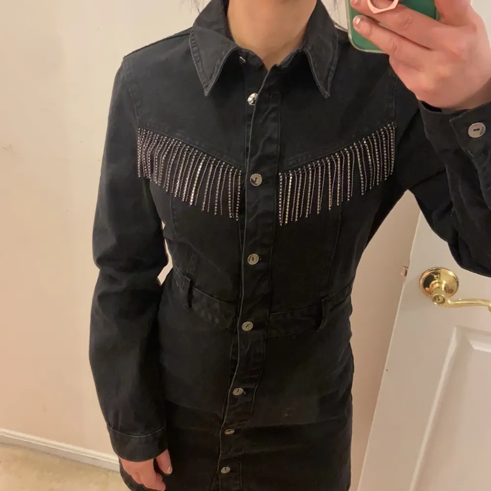 ZARA denim dress. Xs - Image 3