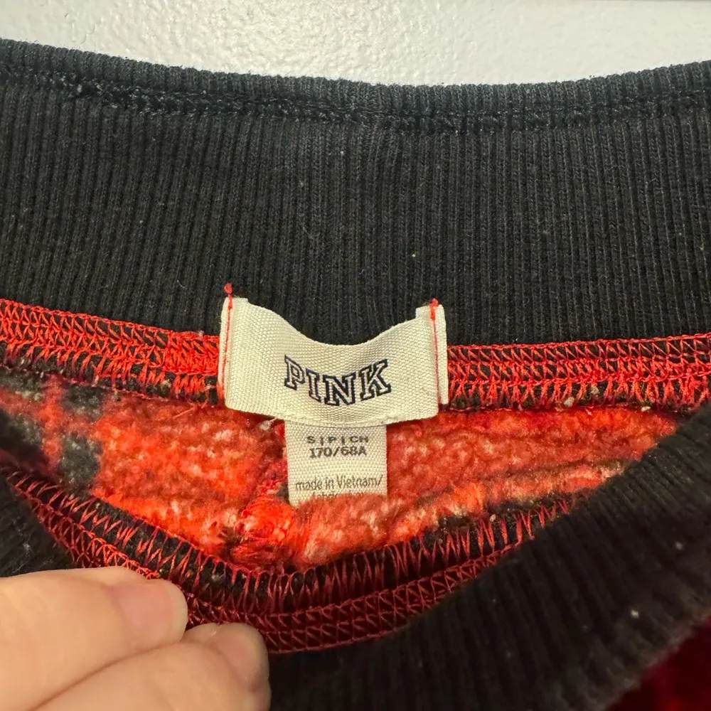 Red and black‎ plaid Victorias Secret pink soft sleep shorts - Image 2