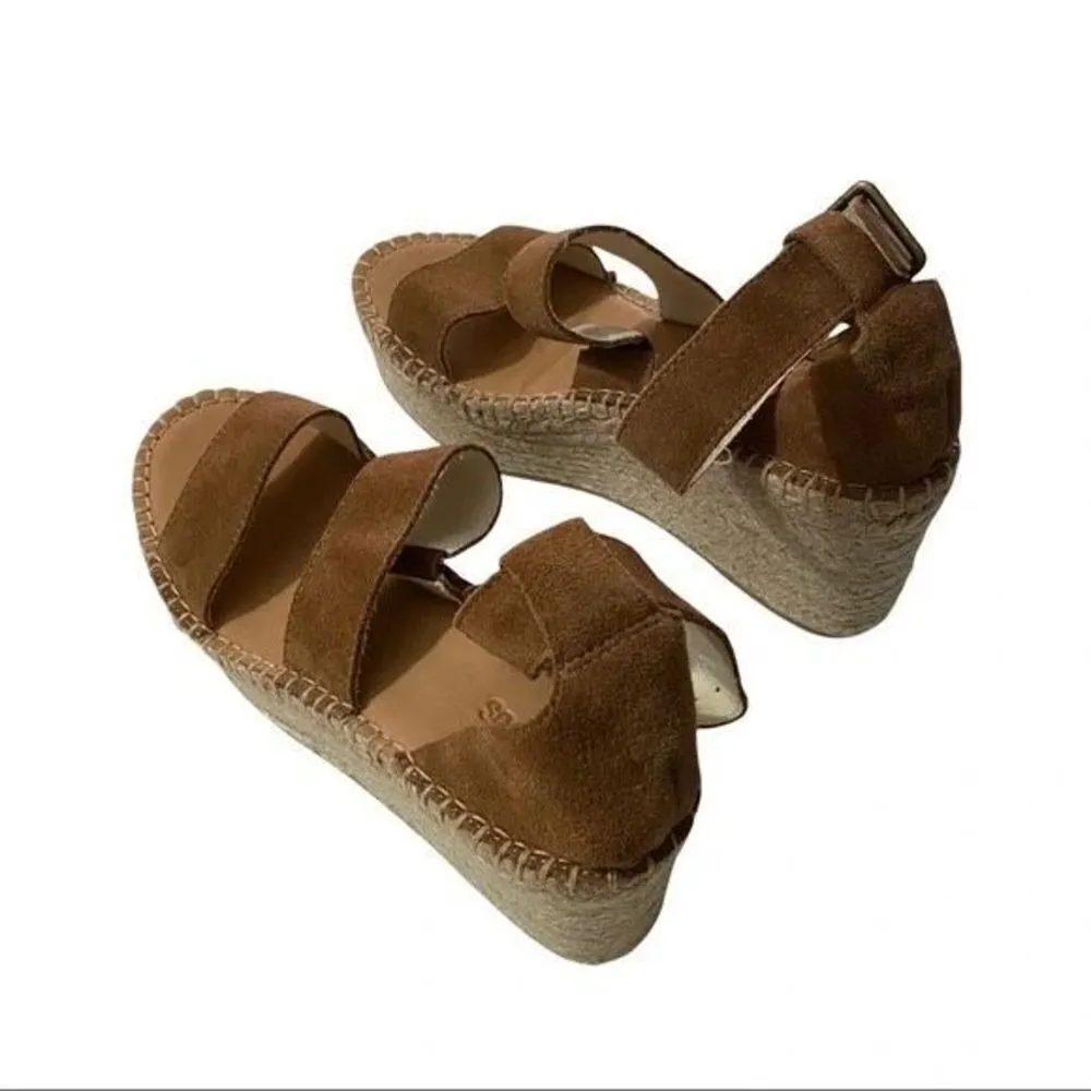 ✨NWOT✨Soludos Palma Suede Leather Strappy Espadrille Platform 3.25” Sandals✨ - Image 10