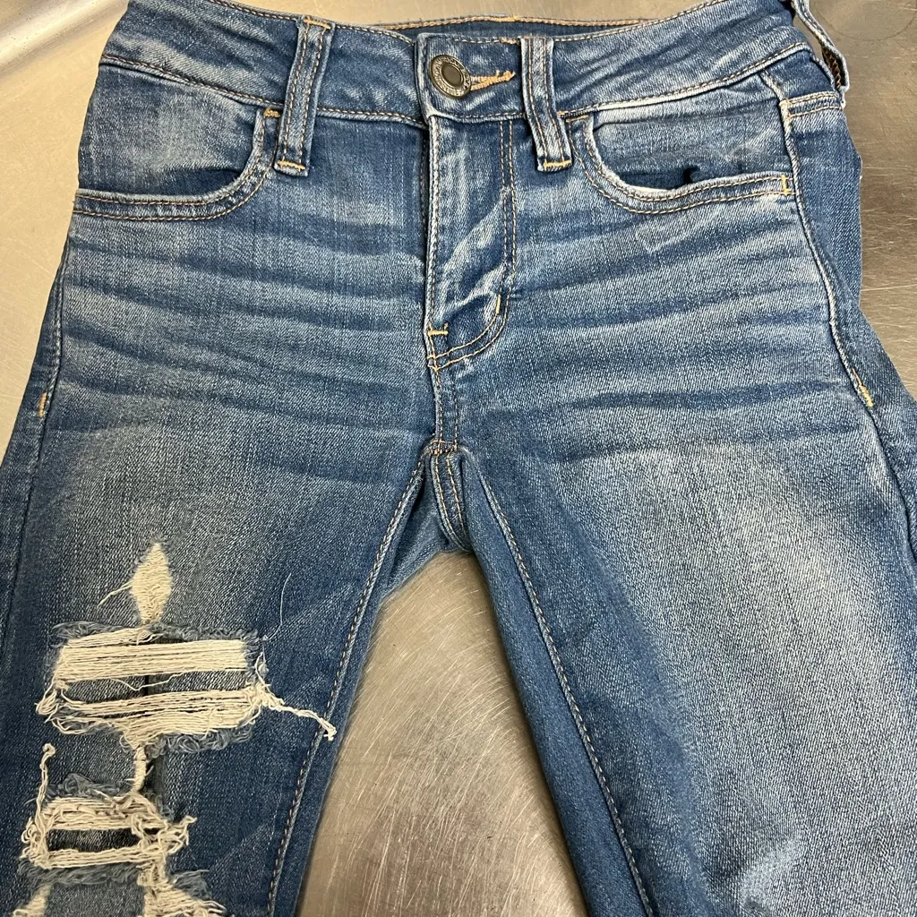 American Eagle Next Level Stretch Jeans - Size 00 - VGUC - Image 4