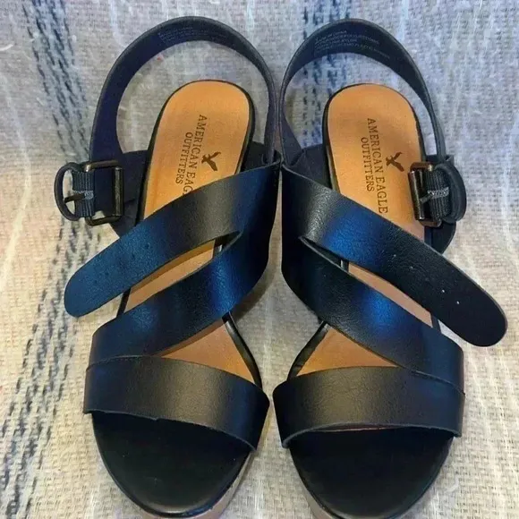 American Eagle Outfitters Wedge Sandals - Image 2