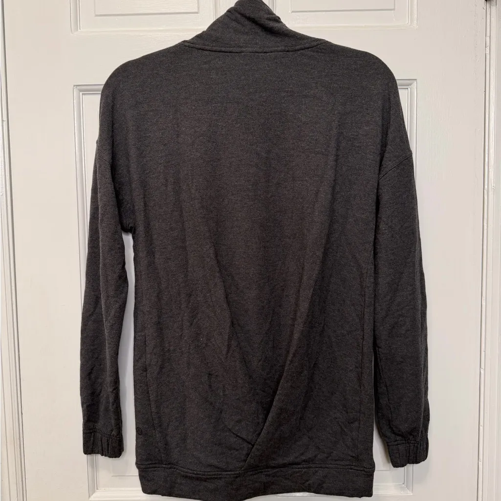 Lululemon Twisted & Tucked Long Sleeve Modal French Terry Size 4 - Image 7