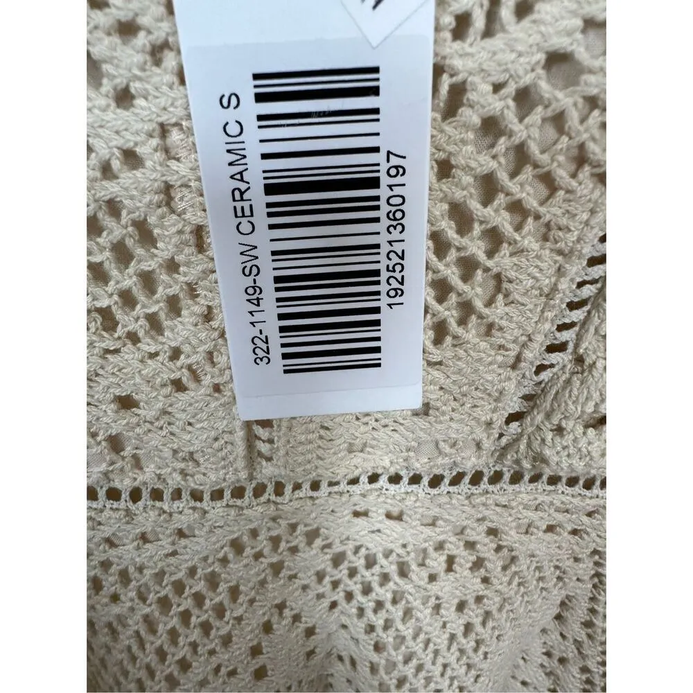 Jonathan Simkhai Avalon Crochet Coverup Dress Size S - Image 6