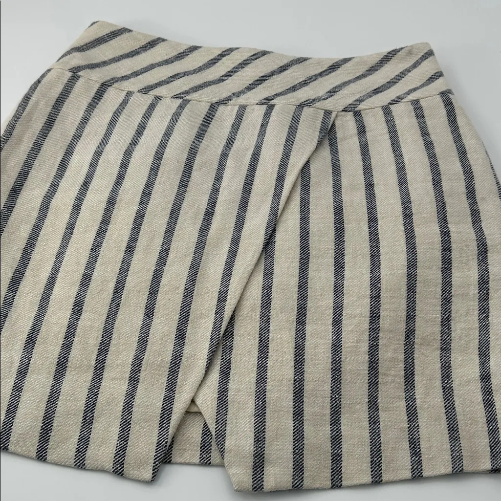 J. Crew Striped Midi Skirt in Navy and Cream - Image 15