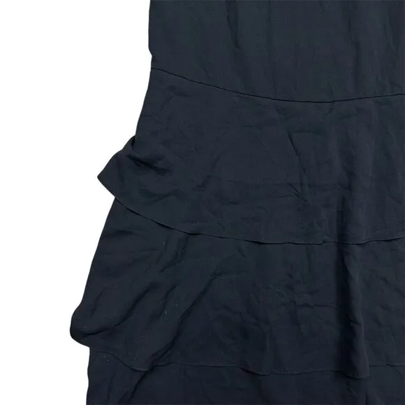 NWT Lulus Women's Lively Evenings Black Sleeveless Tiered Maxi Dress Size S‎ - Image 5