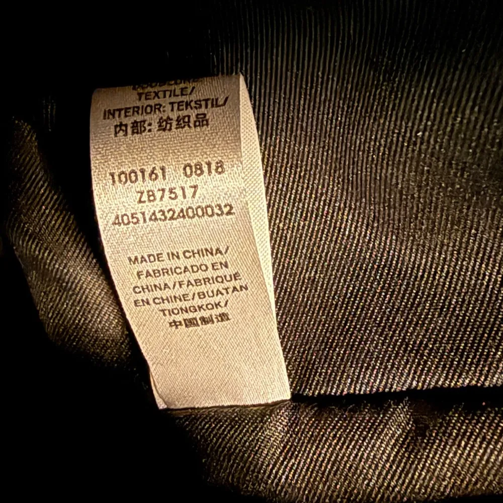 Fossil Black Leather Camilla Convertible Tote - Image 7