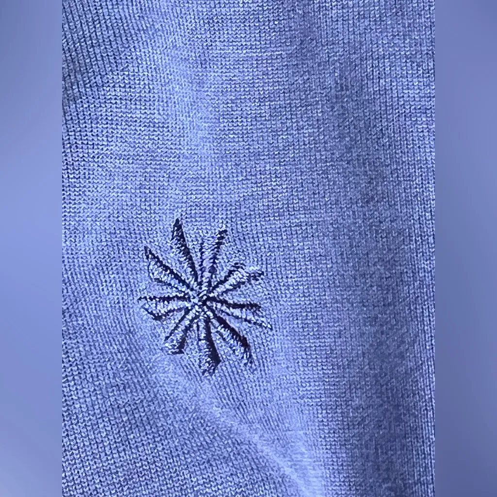 Athleta Seasoft Bubble Hem Hoodie in Blue.  Size XXS - Image 12