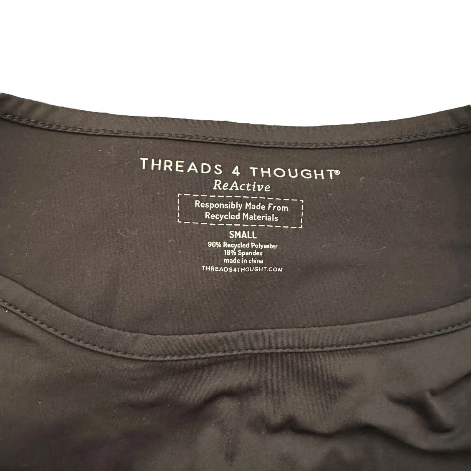 Threads 4 Thought  Mesh Lined Workout‎ Long Sleeve NWOT Small - Image 3