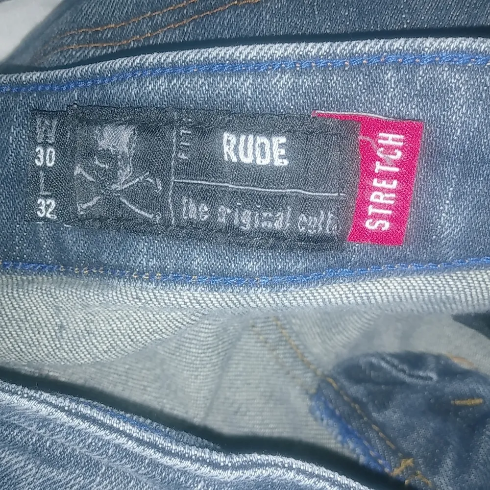 Lip Service 32x26 Rude Straight Ankle Jeans Blue Size 32 - Image 2