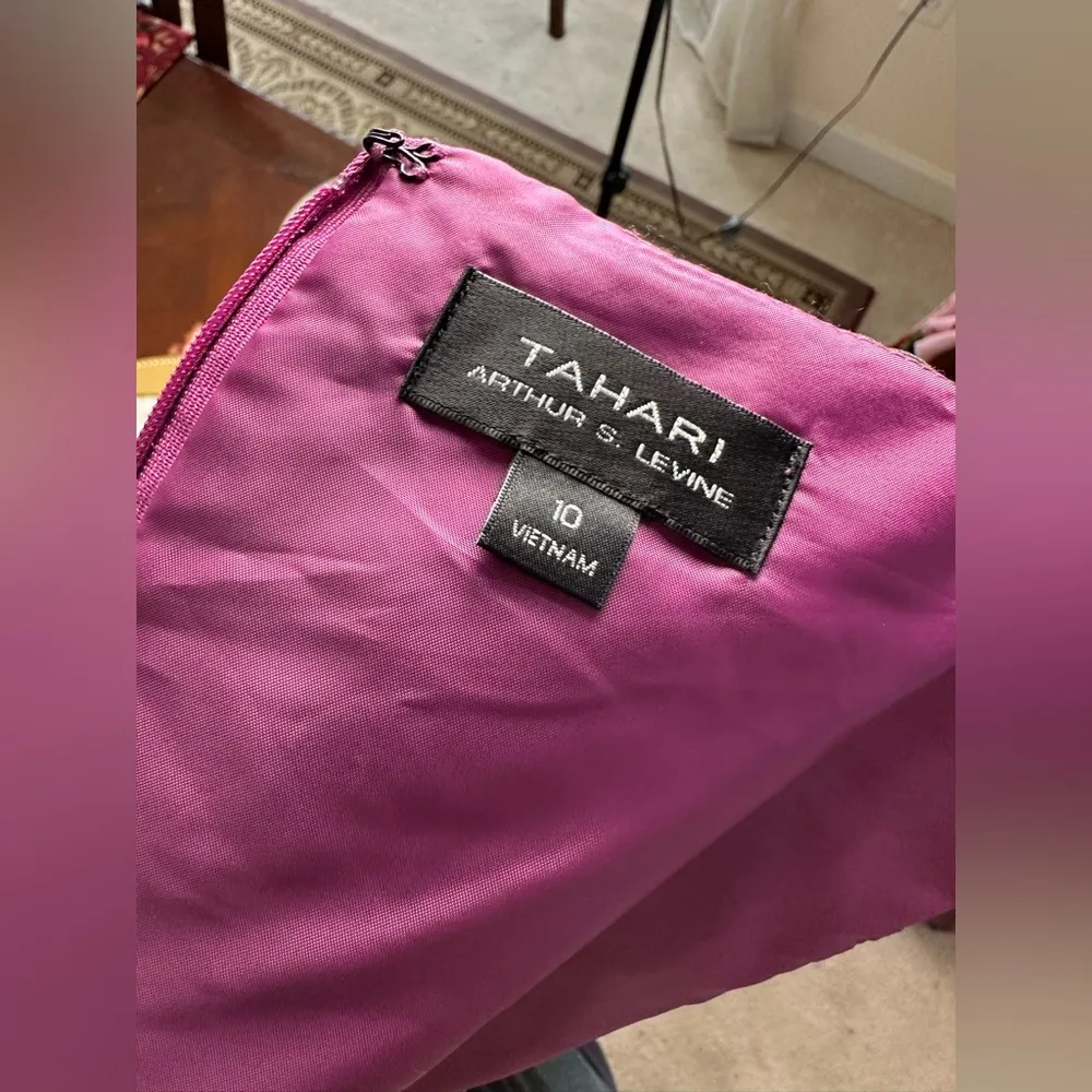 Sleeveless Floral A-Line Midi Cocktail Dress - Image 7