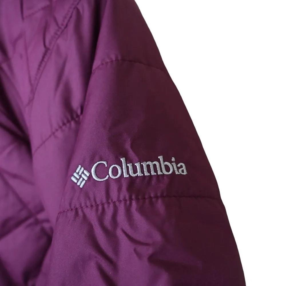 Columbia Womens S Snowmelt Valley II Water Resistant Jacket in Marionberry NEW - Image 8