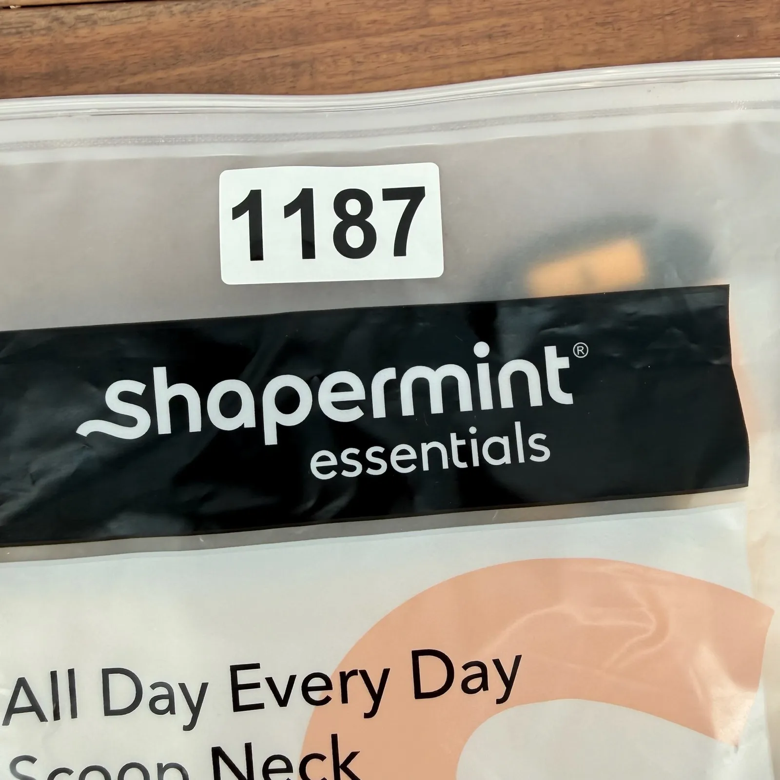 Shapermint Essentials All Day Every Day Scoop Neck Cami Chai S Smoothing Shaping Tan - Image 5