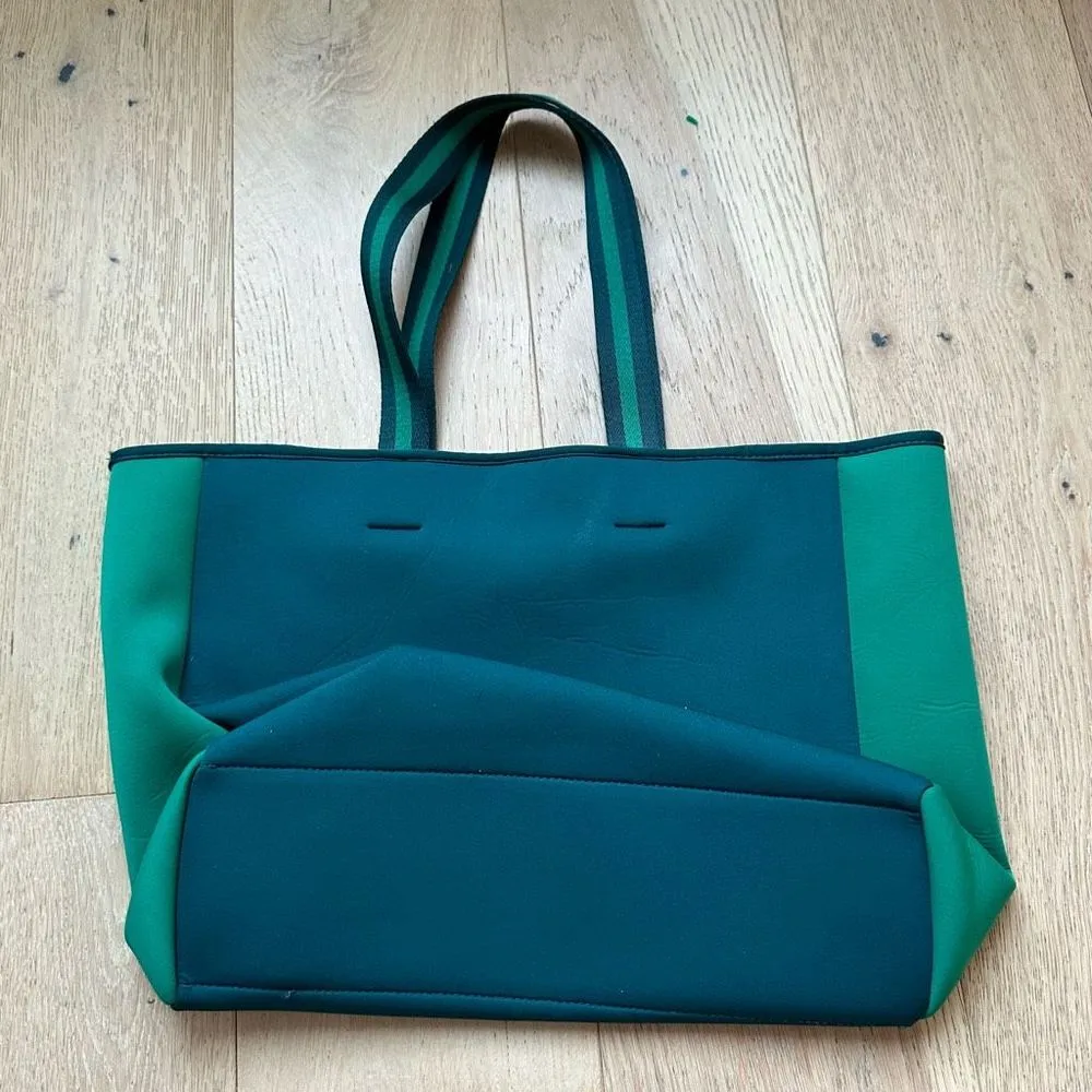 Summersalt  Beach Tote Bag Seaglass Seaweed Green Neoprene Waterproof - Image 5
