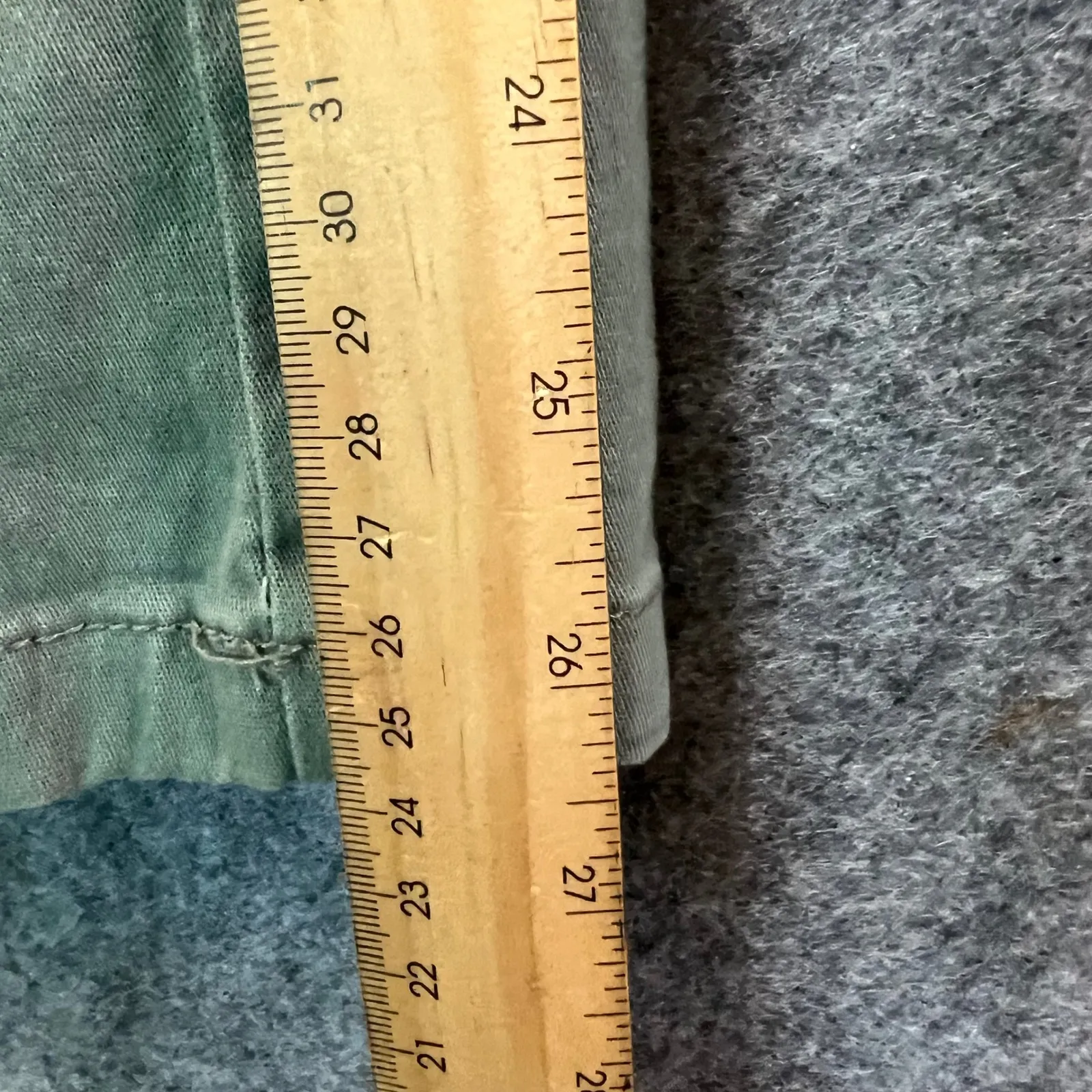 Celebrity‎ Pink Overalls Green Utility Jumpsuit XXL Wide Leg Pockets Workwear - Image 6