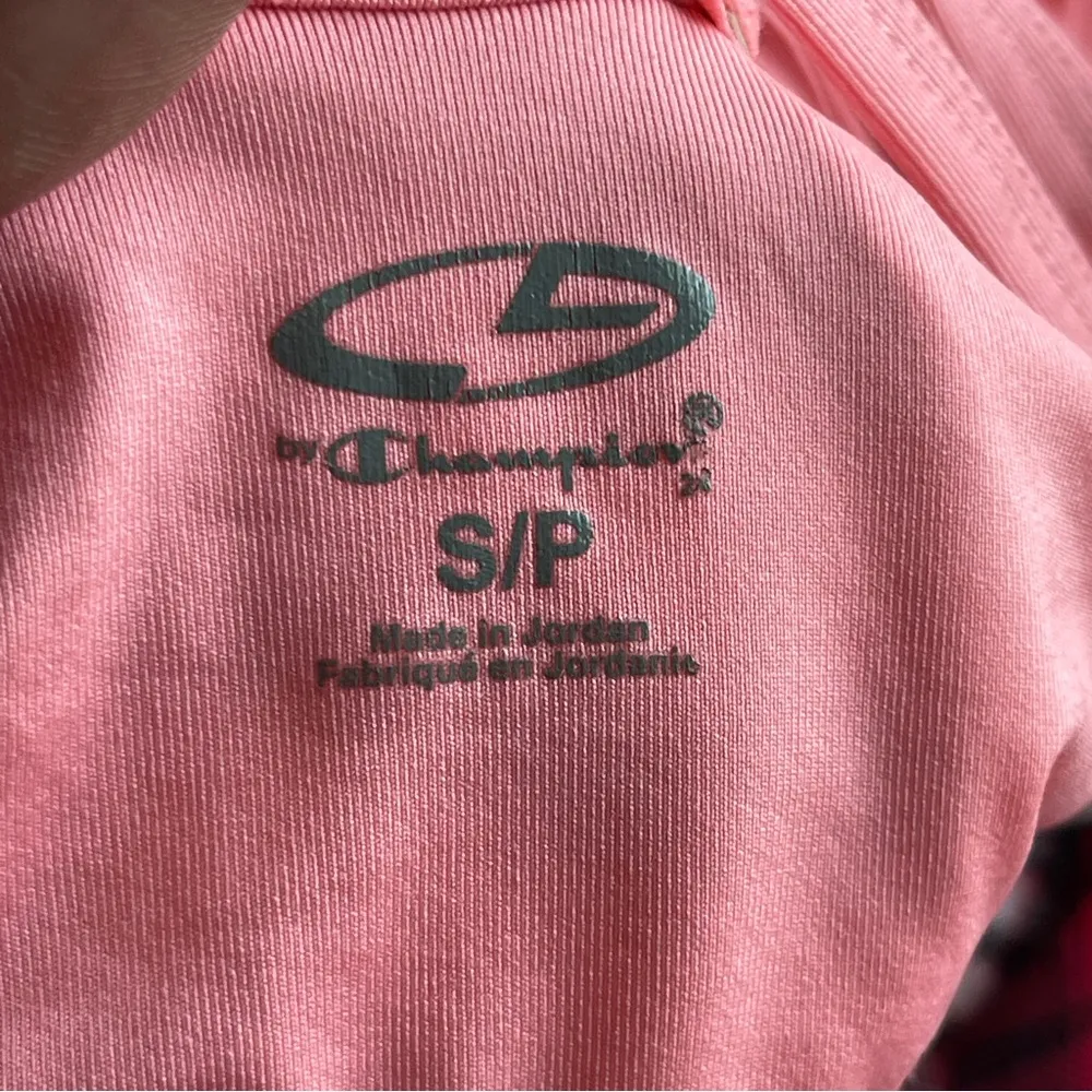 C9 X CHAMPION | Pink Cross Back Drawstring Hem Athletic Tank Top Sz S - Image 5