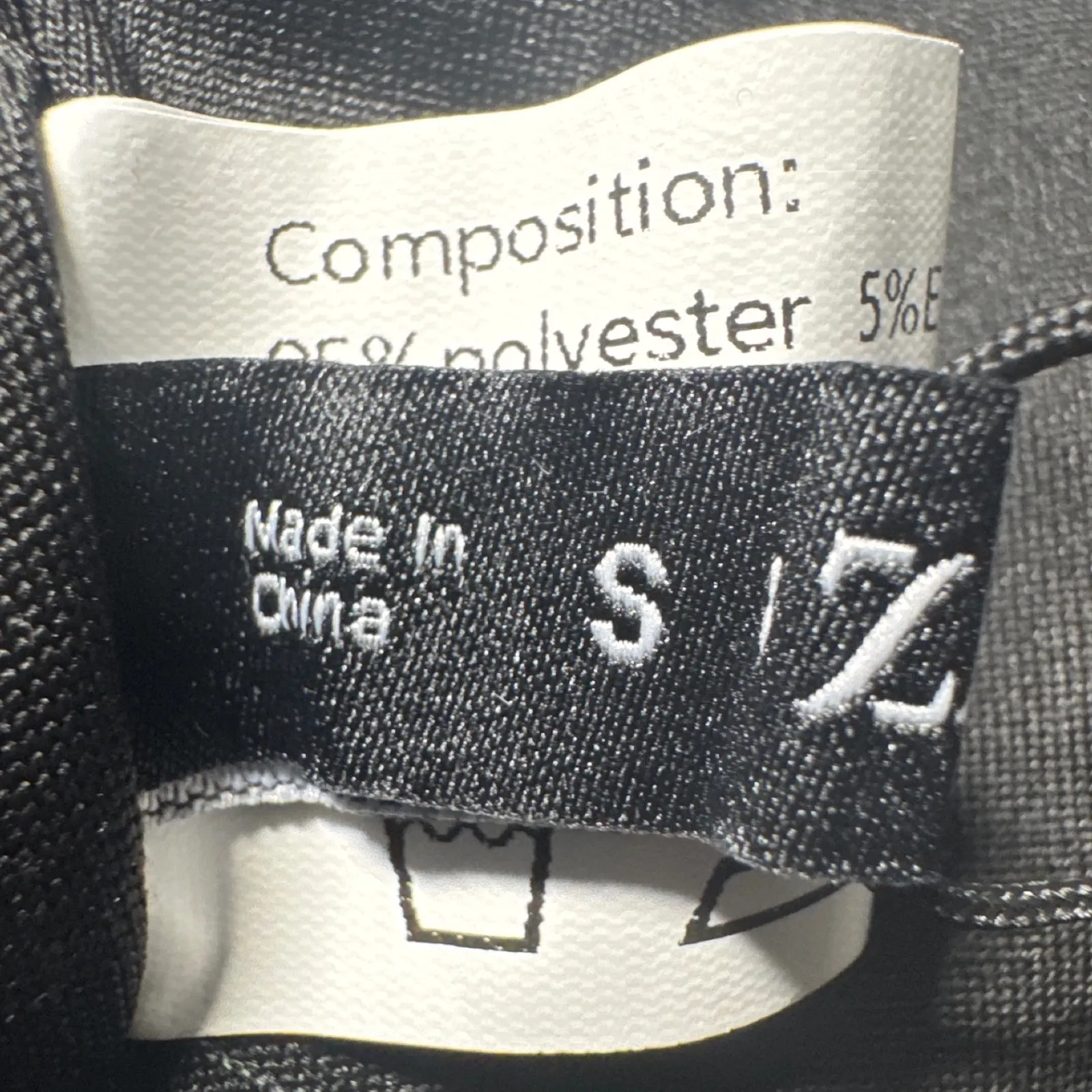 Zaful Women's Black Mock Neck Sleeveless Crop Top Blouse Tank US 4 EU 36 - Image 5