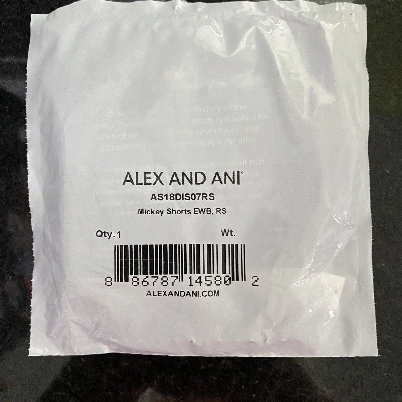 Disney Alex & Ani Mickey Mouse Red Shorts Silver Bangle Bracelet Energy Tech NEW - Image 5