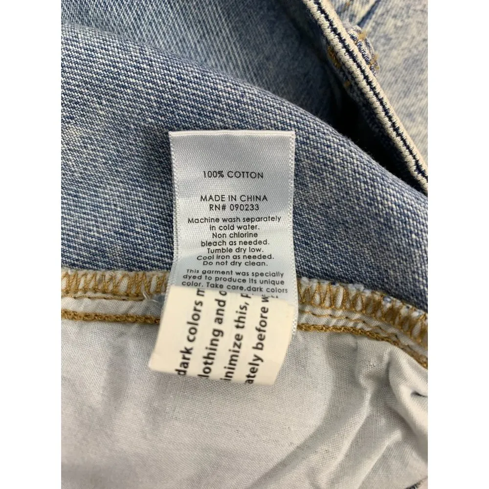 Pacsun Los Angeles Women's Light Denim Short Jean Skirt - Image 4