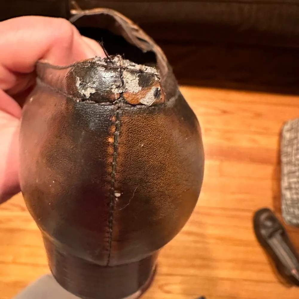 BC Footwear BC FootWare Brown Vintage Style Block Small Heel Round  Toe With Small Bow Sz 9. - Image 13