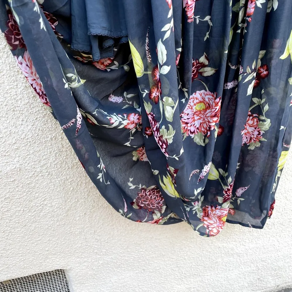 NEW Anthropologie Evelin Maxi Dress XS Floral - Image 8