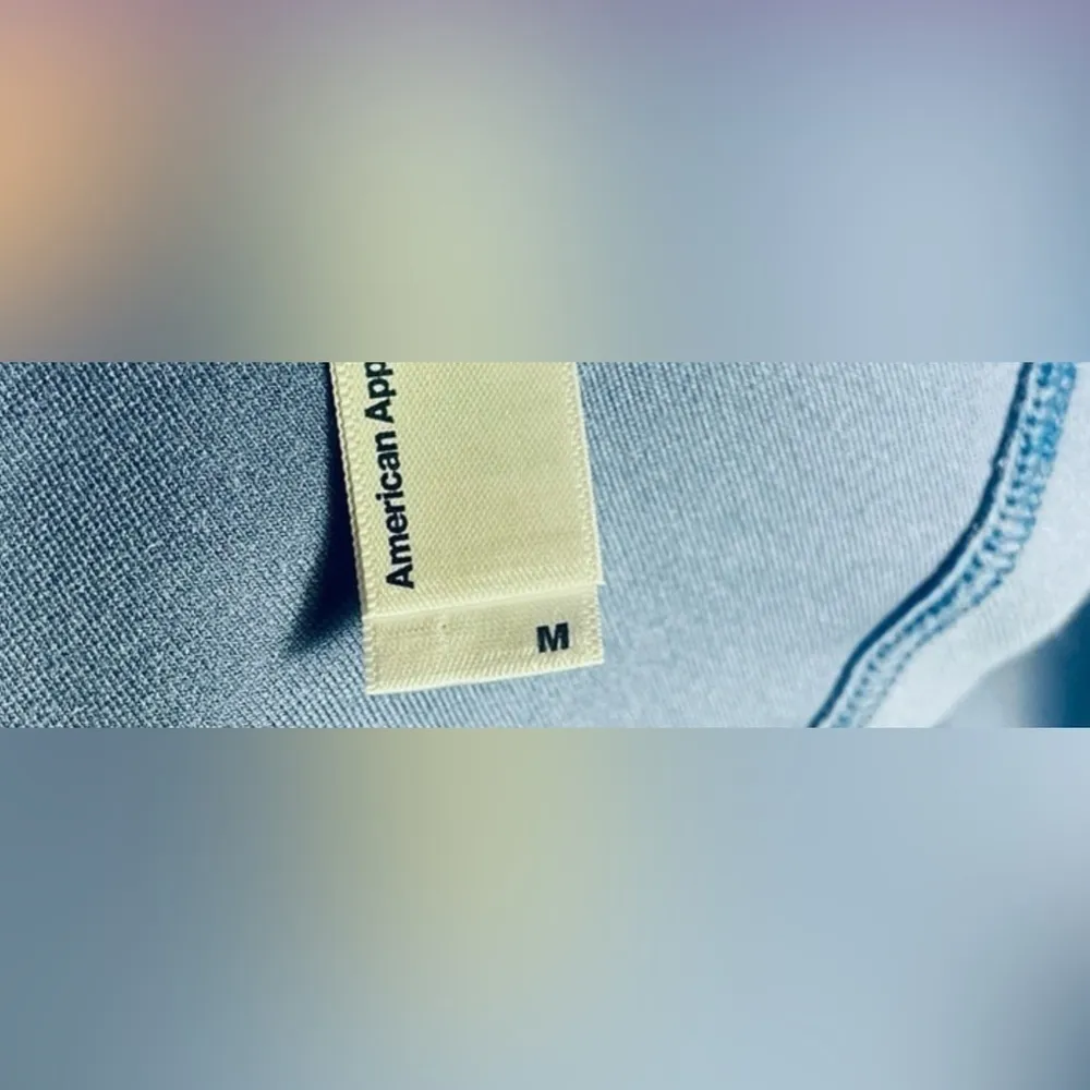 American apparel sleeveless low back skater dress light blue - Image 3