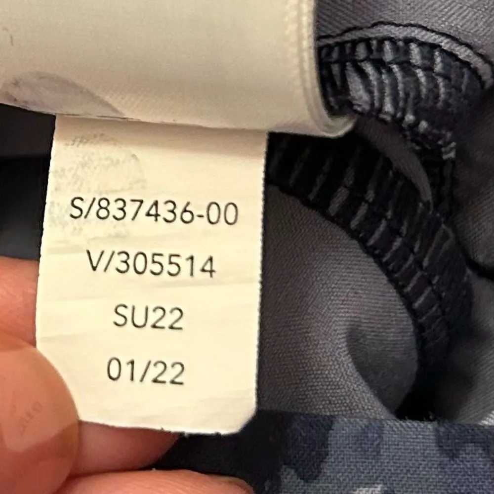 Athleta Brooklyn Ankle Pants in Captivate Chrome Blue Print Size 2 style 837436 - Image 10