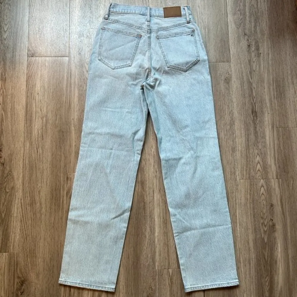 Madewell The Perfect Vintage Straight 90's Jean in Westanna Wash Size 25 NWT - Image 7
